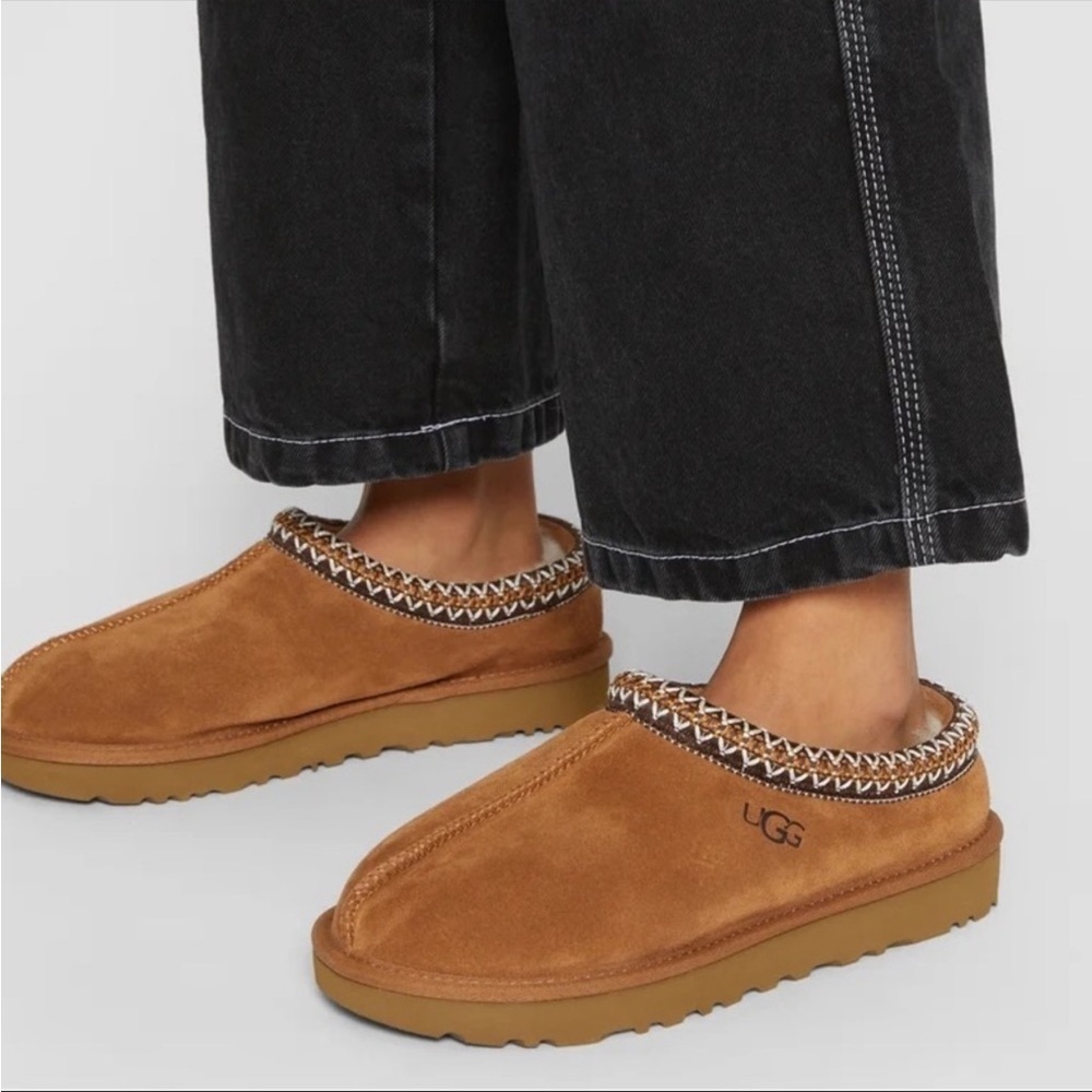 UGG | Tasman Slippers In Chestnut Brown NEW In Box - Picture 10 of 11